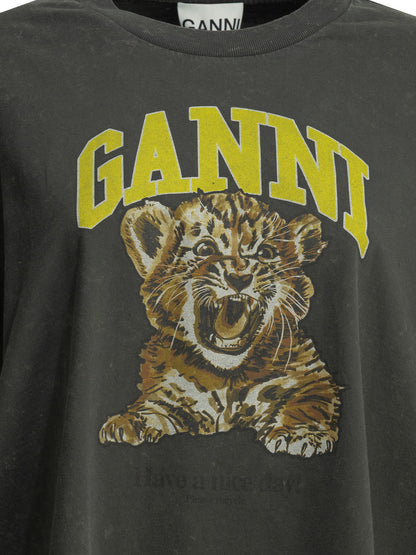 "Tiger" crewneck T-shirt T-shirts