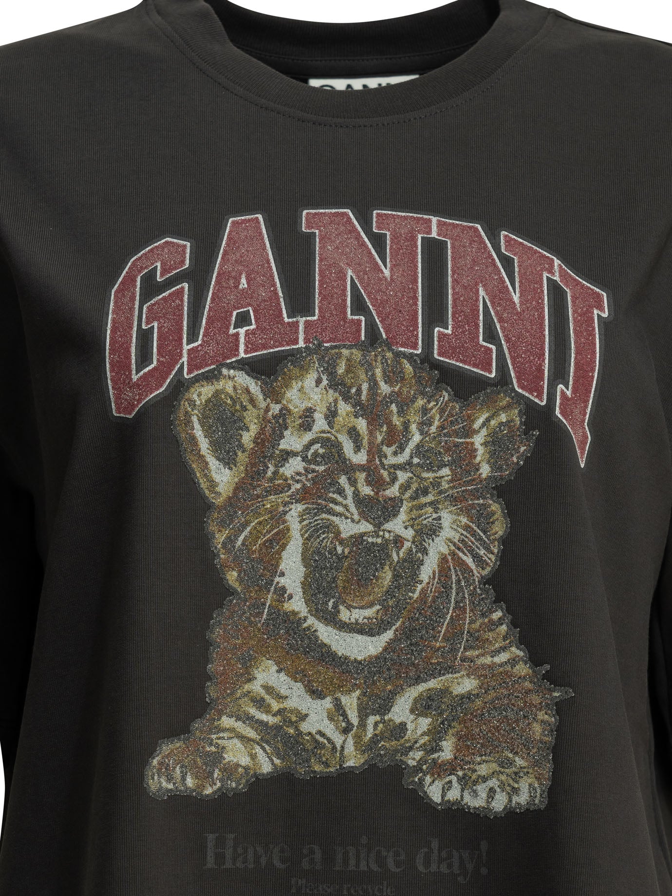 "Baby Tiger" crewneck T-shirt T-shirts