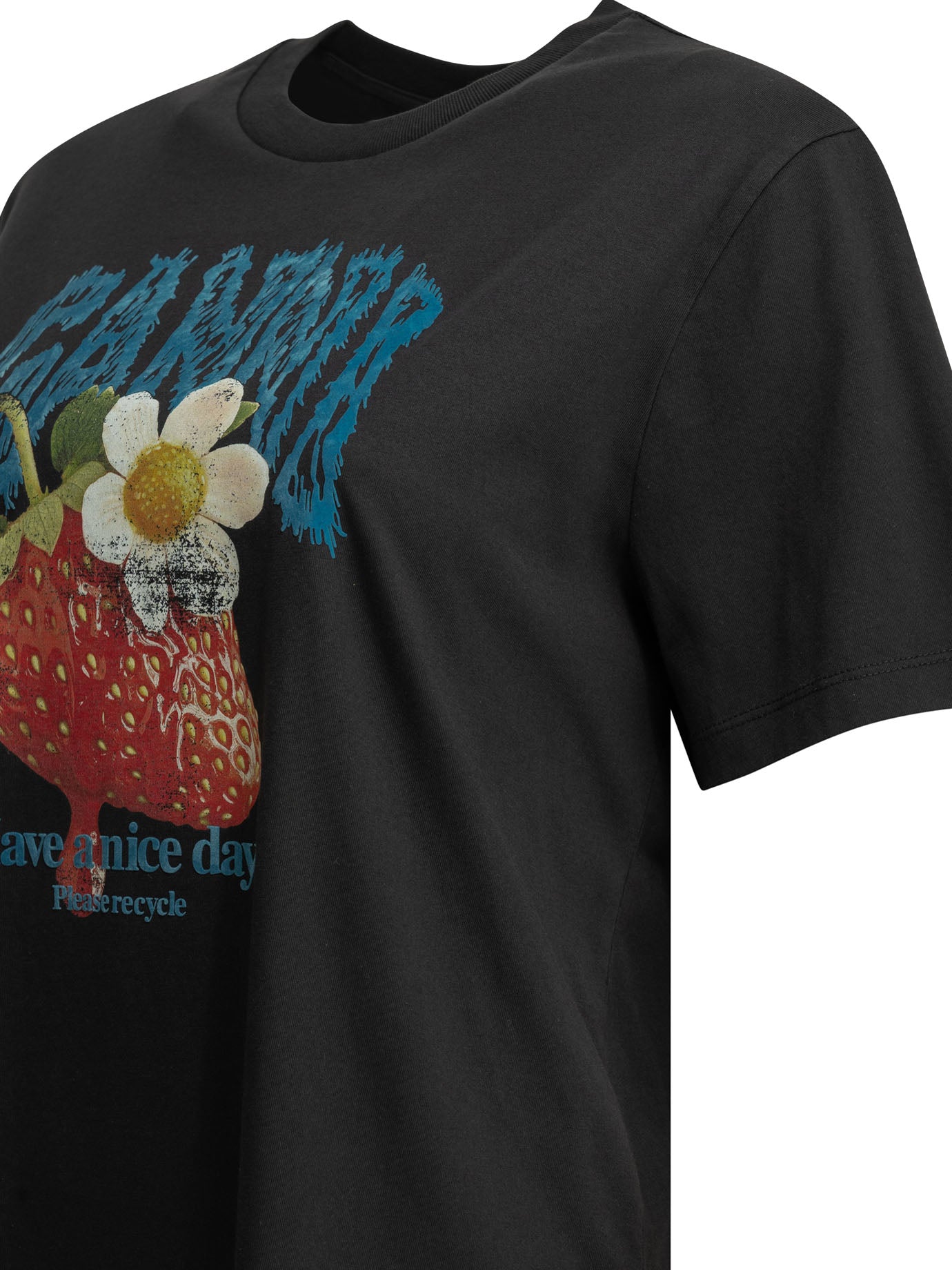 "Strawberry" crew-neck T-shirt T-shirts