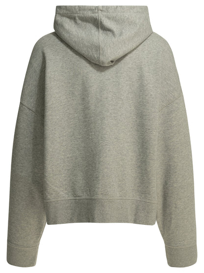 Sweatshirt with zipper and logo Sweatshirts