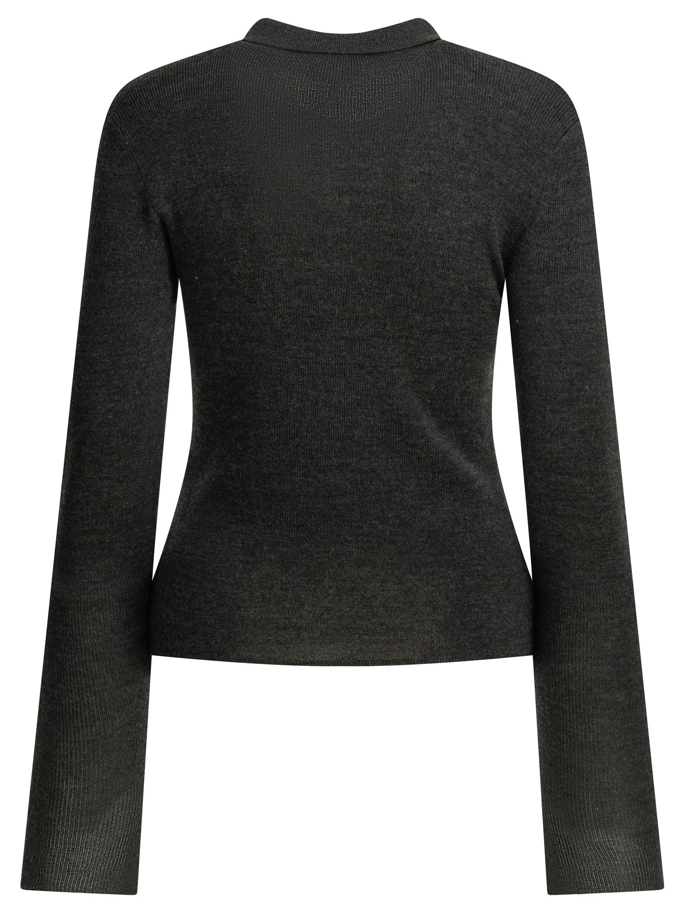 Logo polo sweater Knitwear
