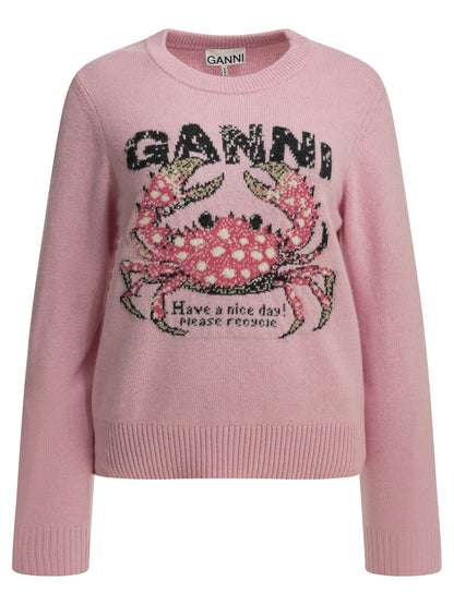 "Crab" Crewneck sweater Knitwear