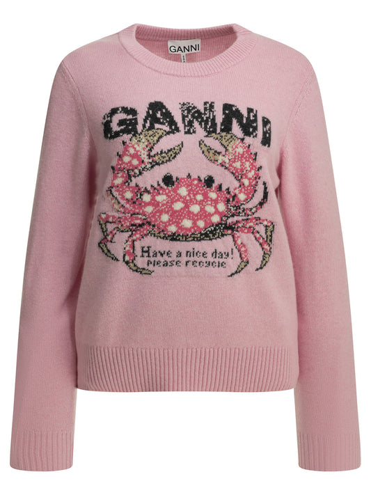 "Crab" Crewneck sweater Knitwear