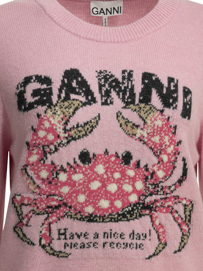 "Crab" Crewneck sweater Knitwear