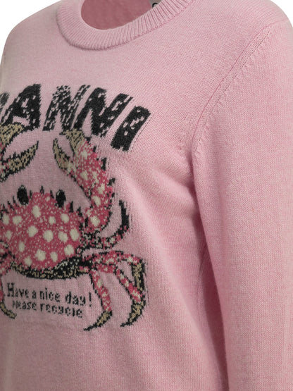 "Crab" Crewneck sweater Knitwear