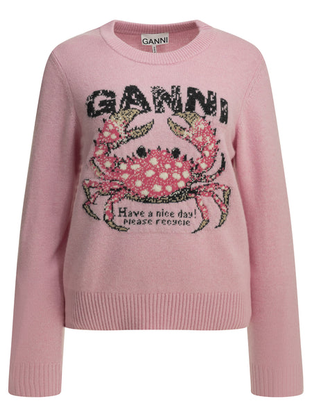 "Crab" Crewneck sweater Knitwear