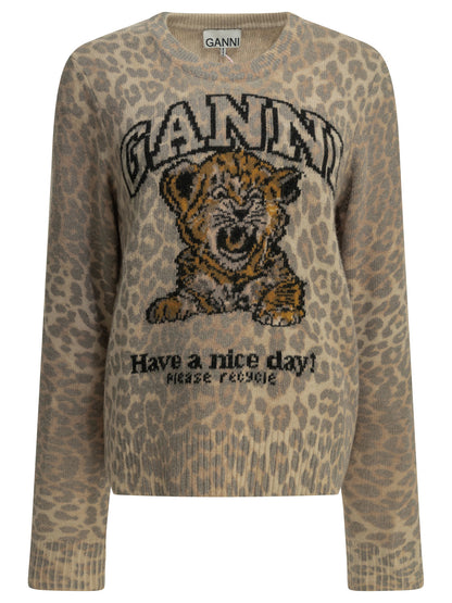 "Tiger" crewneck sweater Knitwear