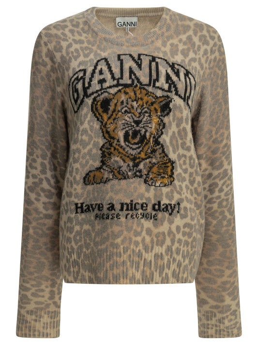 "Tiger" crewneck sweater Knitwear