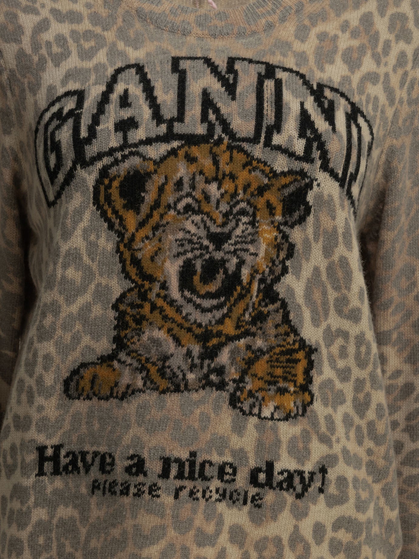 "Tiger" crewneck sweater Knitwear