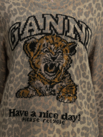 "Tiger" crewneck sweater Knitwear