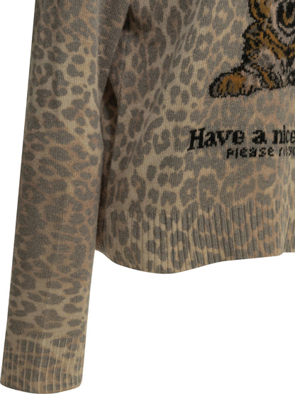 "Tiger" crewneck sweater Knitwear