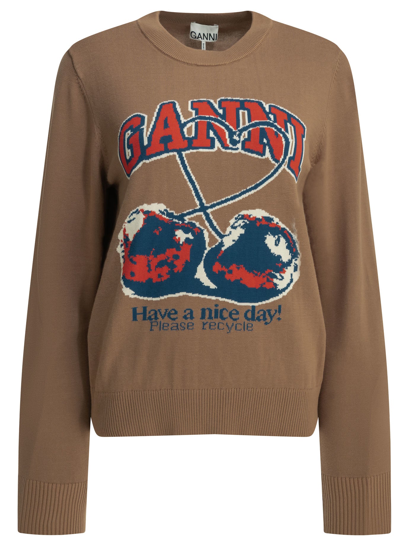 "Cherry" crewneck sweater Knitwear