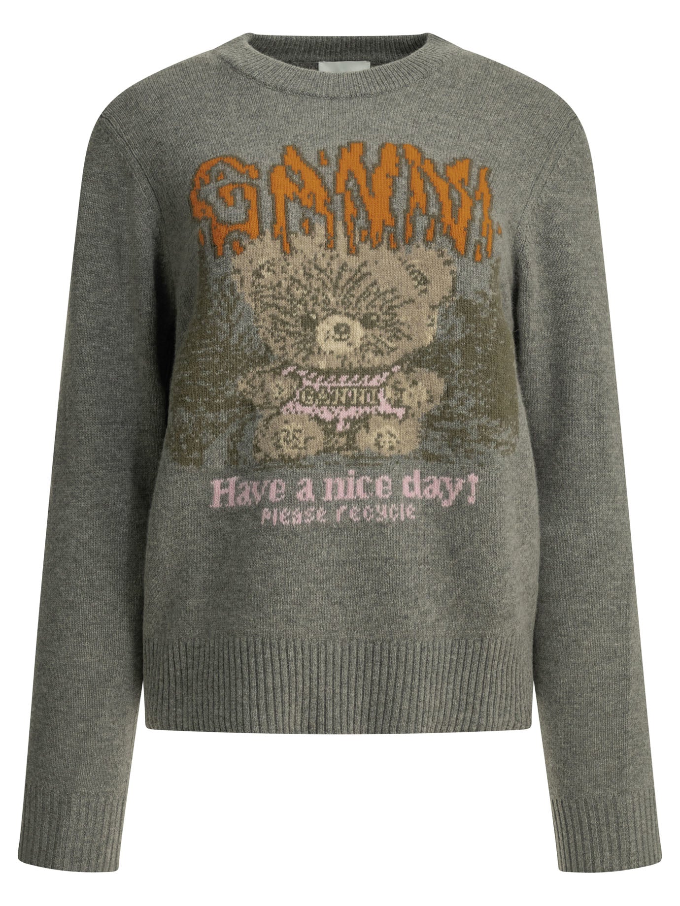 "Teddy" Crew-Neck Sweater Knitwear