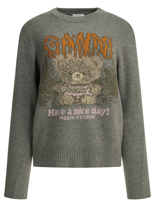 "Teddy" Crew-Neck Sweater Knitwear