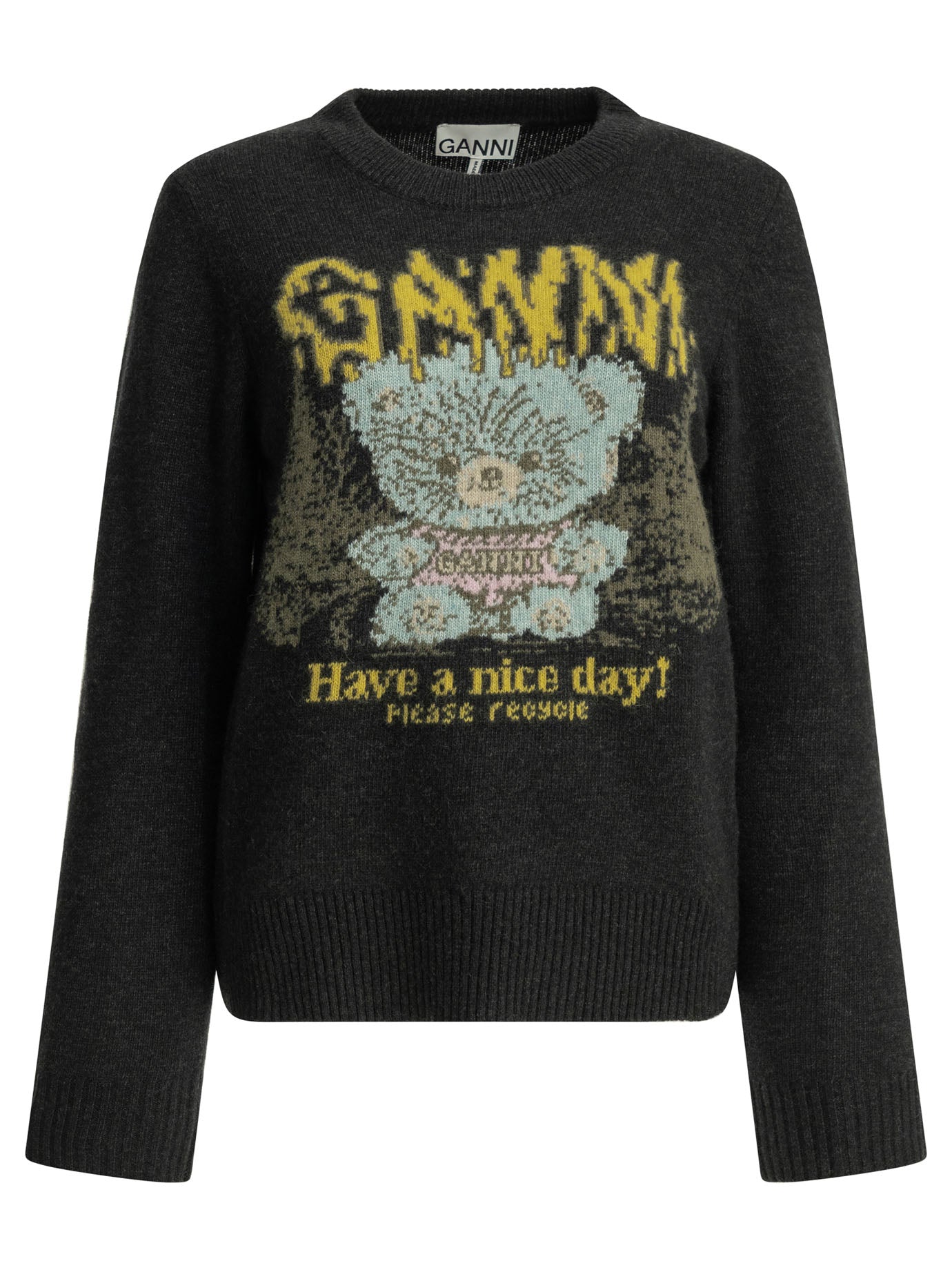 "Teddy" Crew-Neck Sweater Knitwear