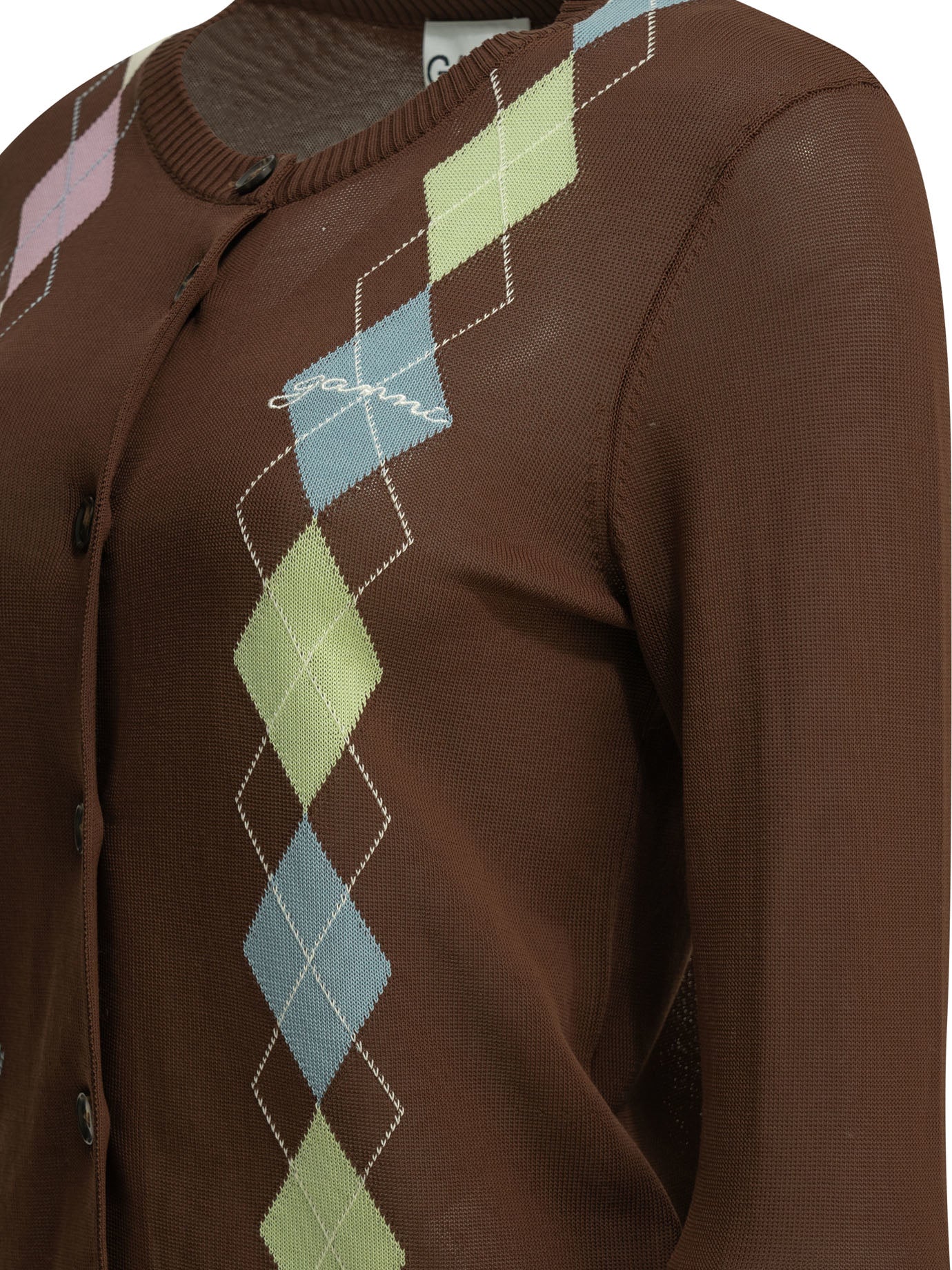 "Argyle" Cardigan Knitwear