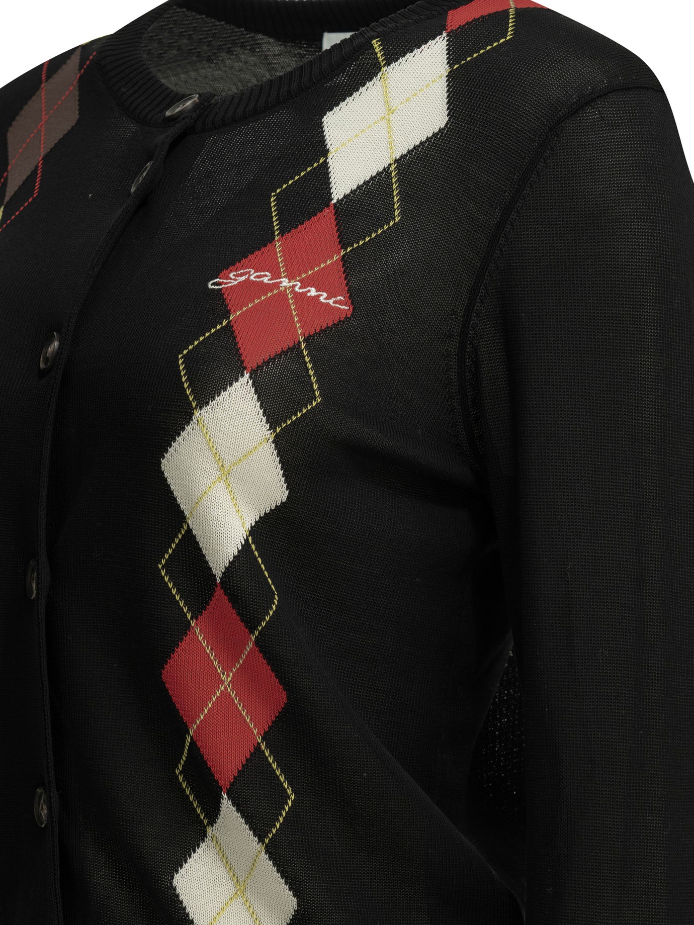 "Argyle" Cardigan Knitwear