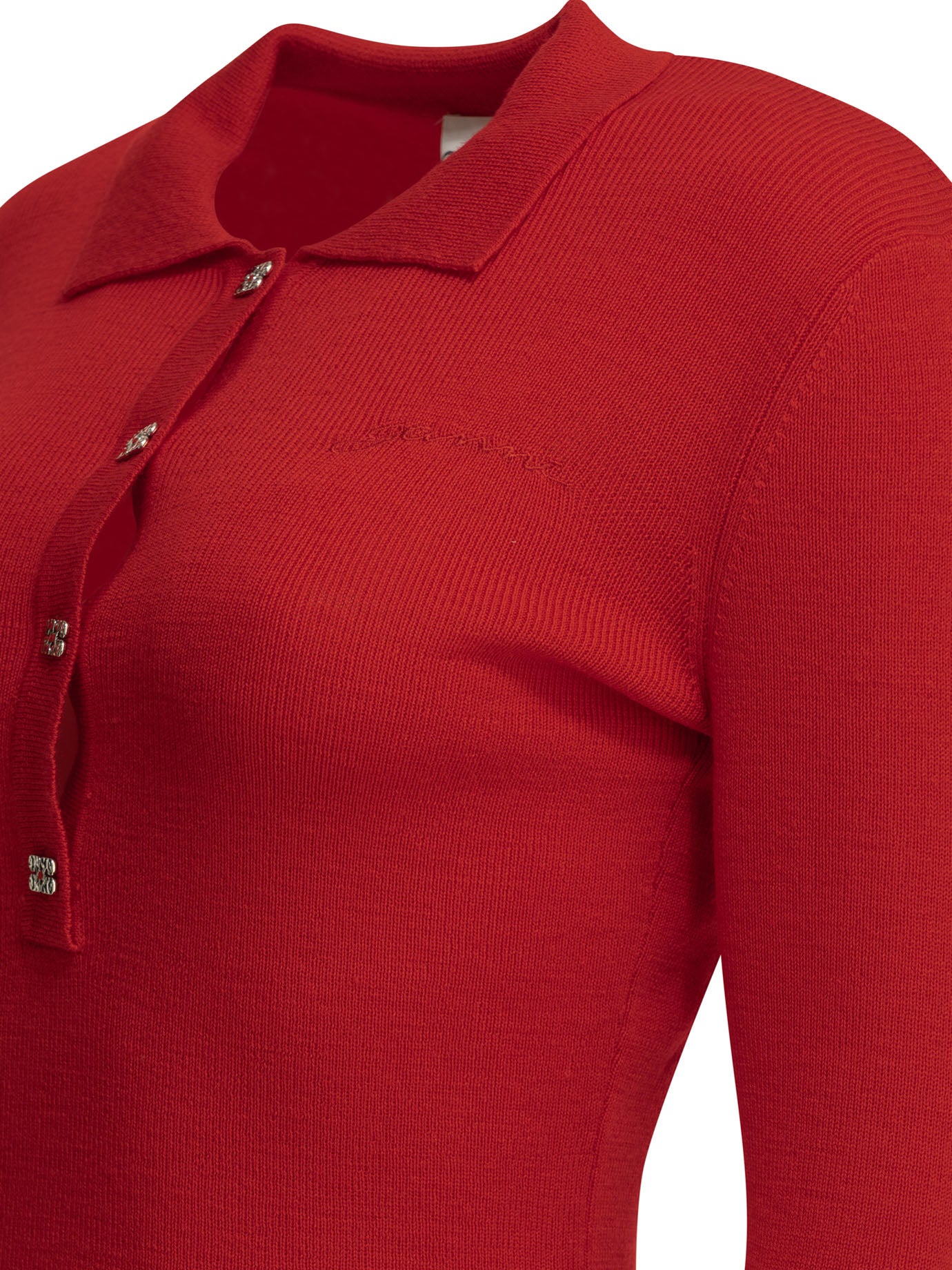 Merino wool polo sweater Knitwear