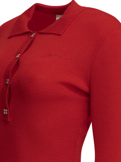 Merino wool polo sweater Knitwear