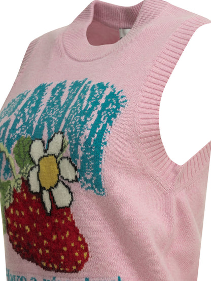 "Strawberry" vest Knitwear