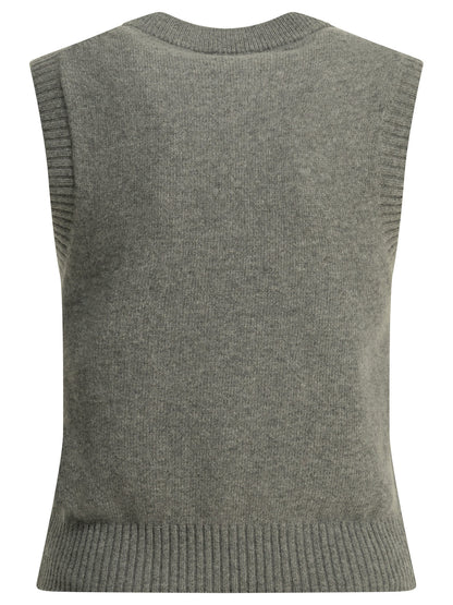 "Flowers" Vest Knitwear