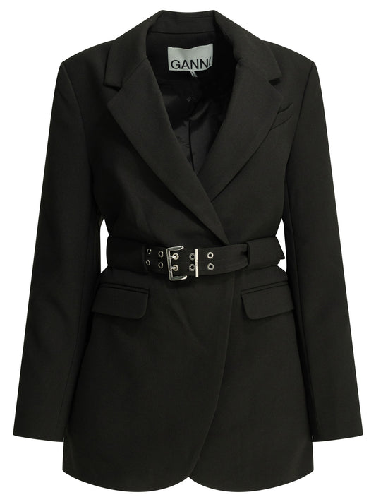 Crepe blazer Jackets and Coats