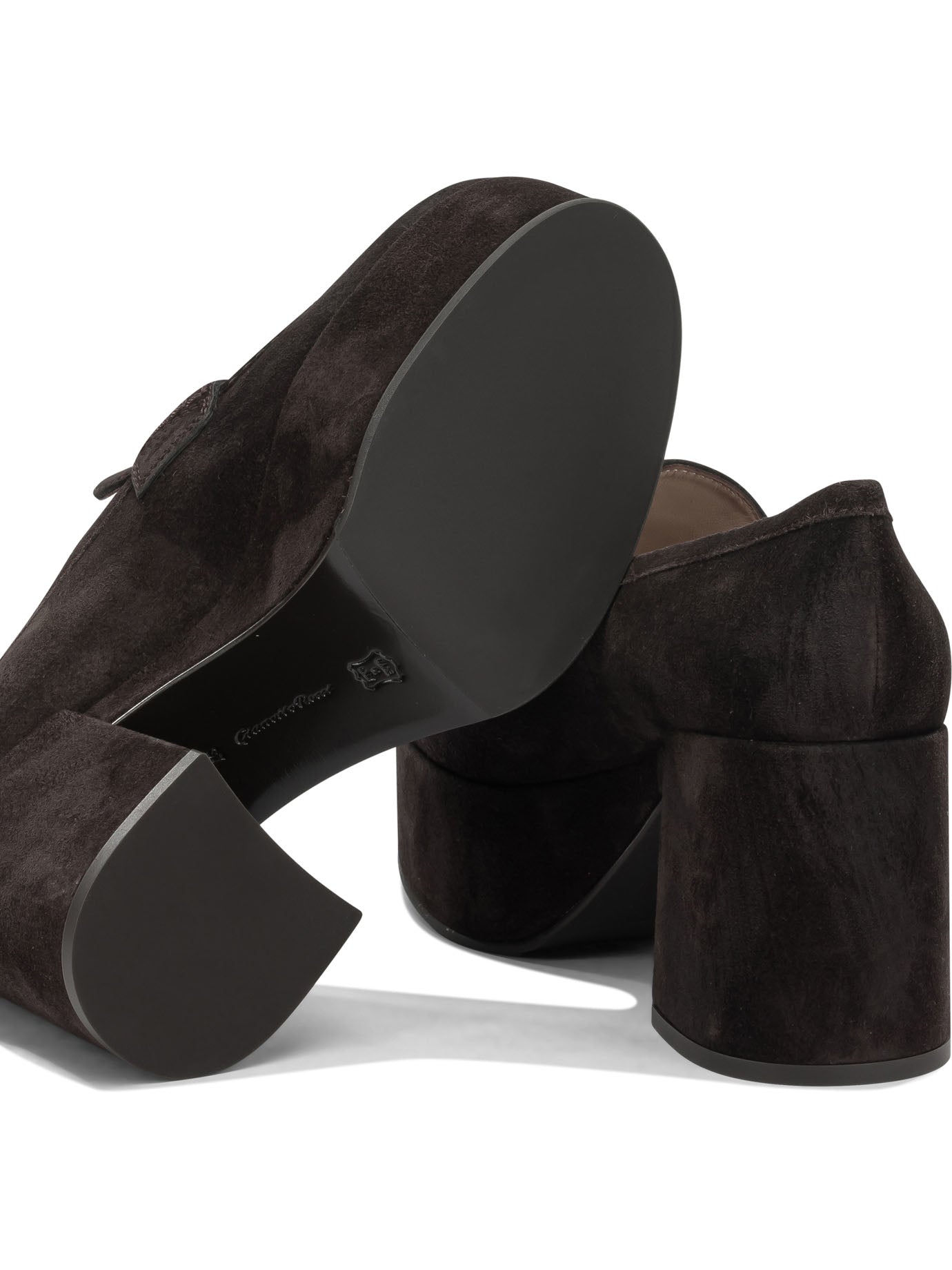 "Jenna 75MM" Heeled Loafers Loafers & Slippers