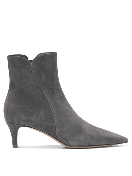 "Levy 55MM" Ankle Boots with Zipper Boots and Ankle Boots