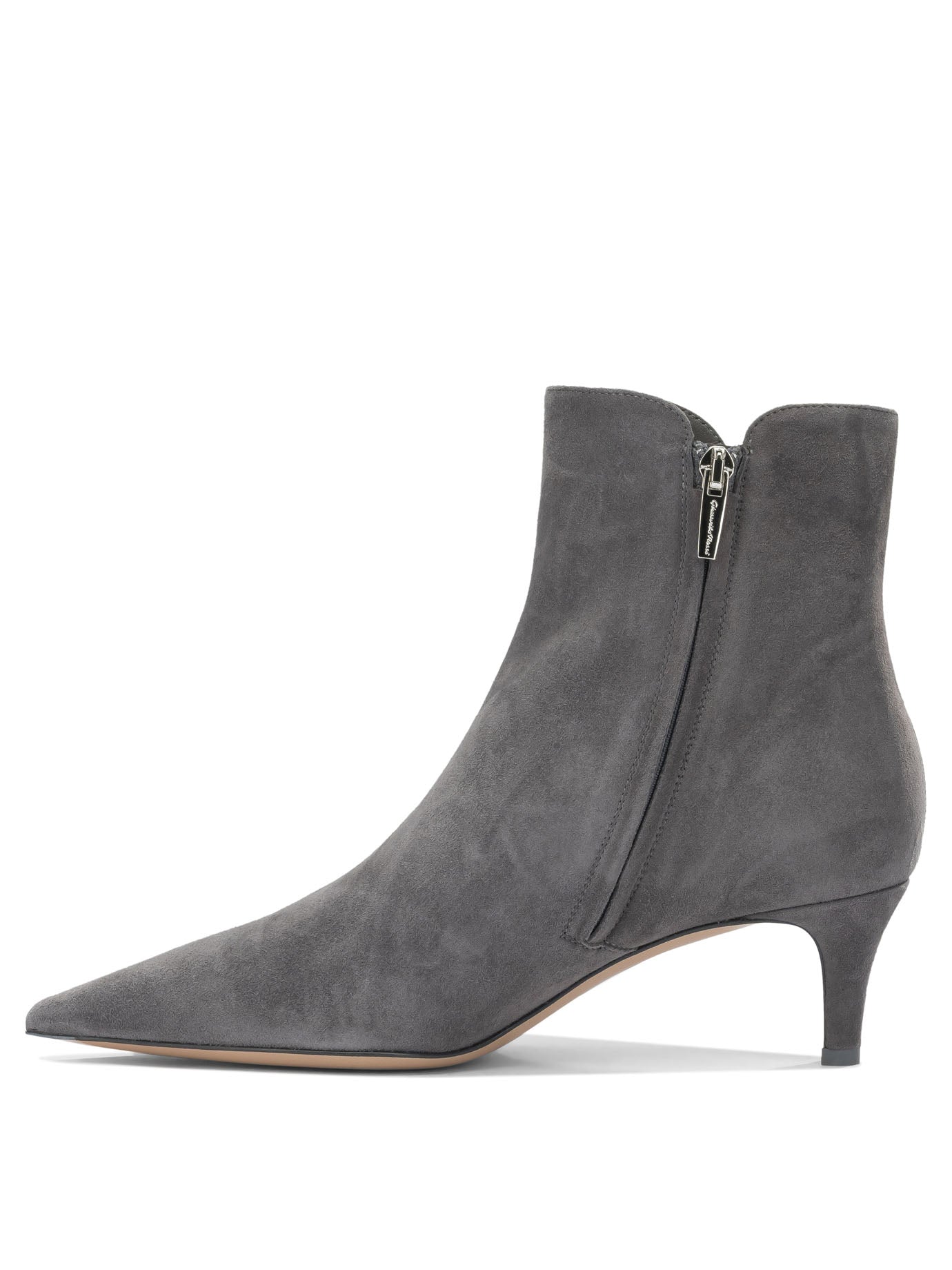 "Levy 55MM" Ankle Boots with Zipper Boots and Ankle Boots