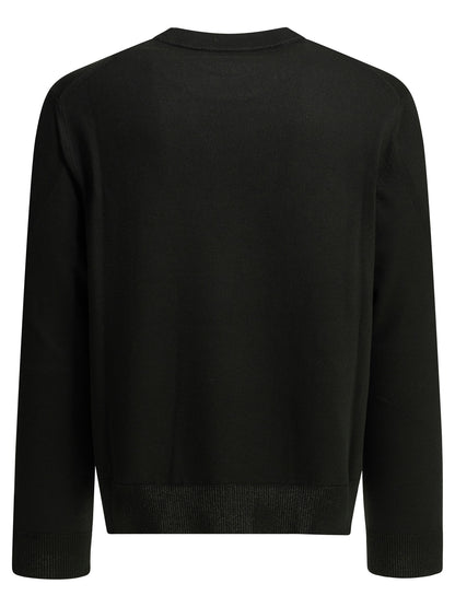 "Couture Seam" Crew-Neck Sweater Knitwear
