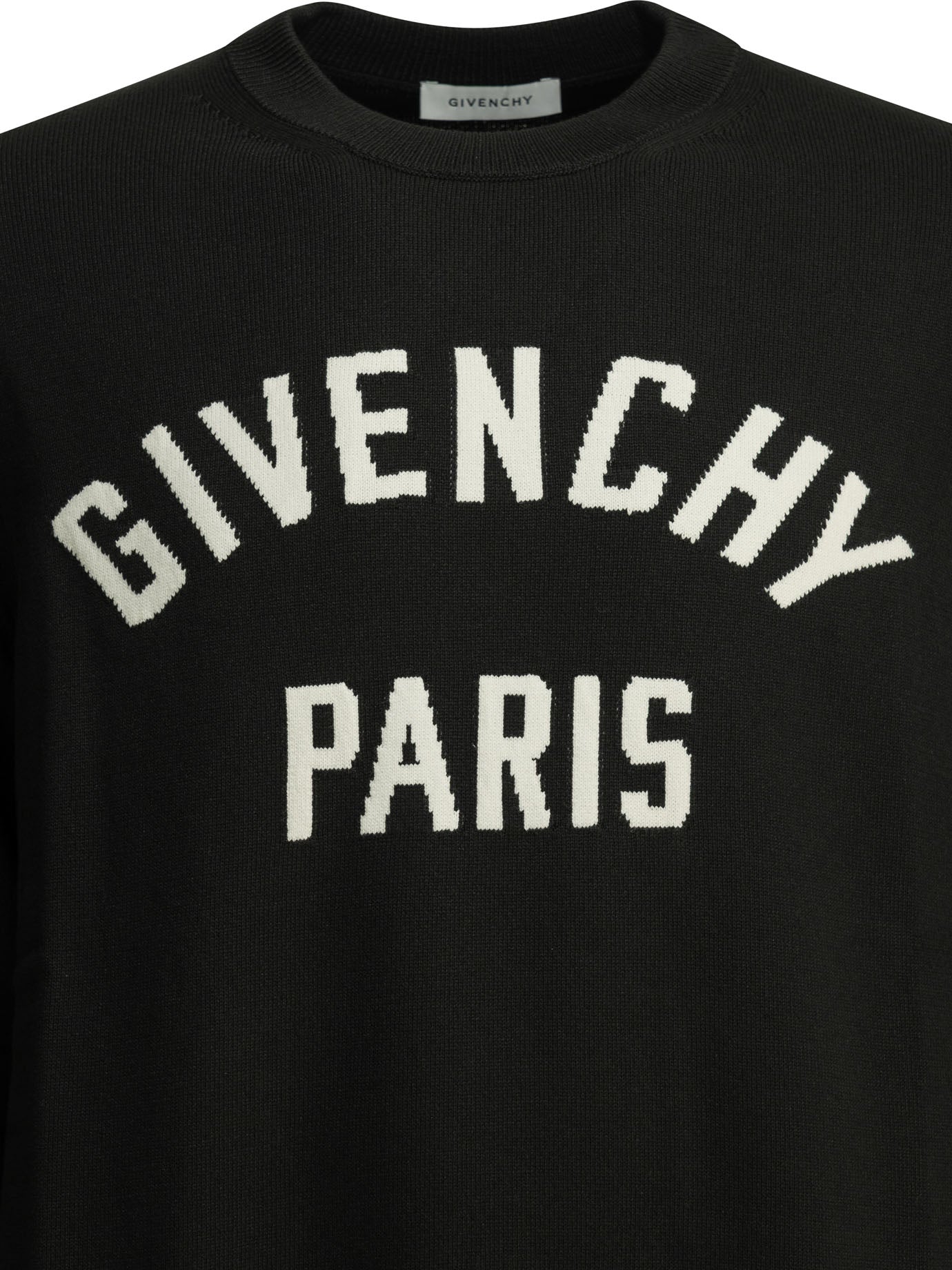 "Couture Seam" Crew-Neck Sweater Knitwear