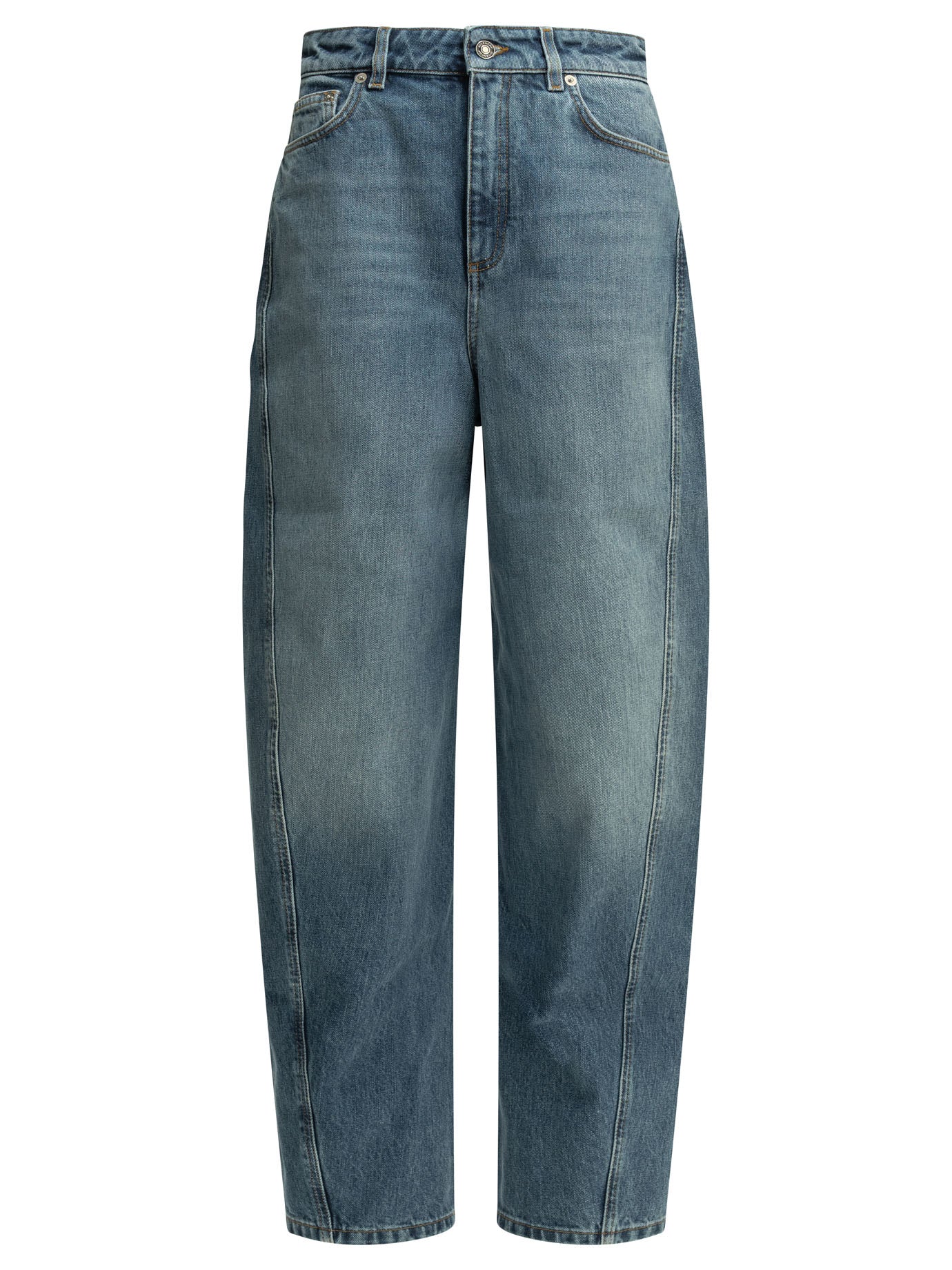 "Cocoon" Wide-Leg Jeans Jeans