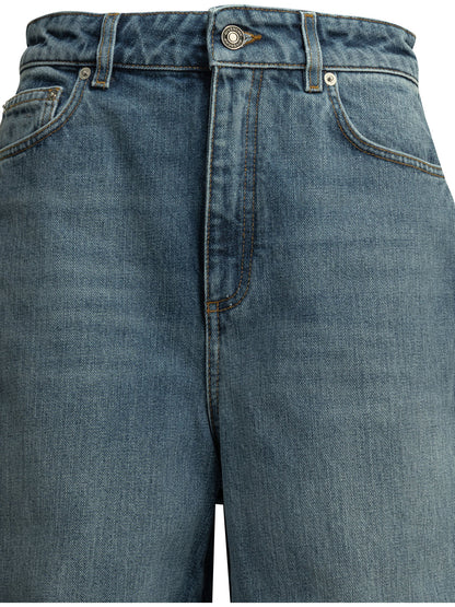 "Cocoon" Wide-Leg Jeans Jeans