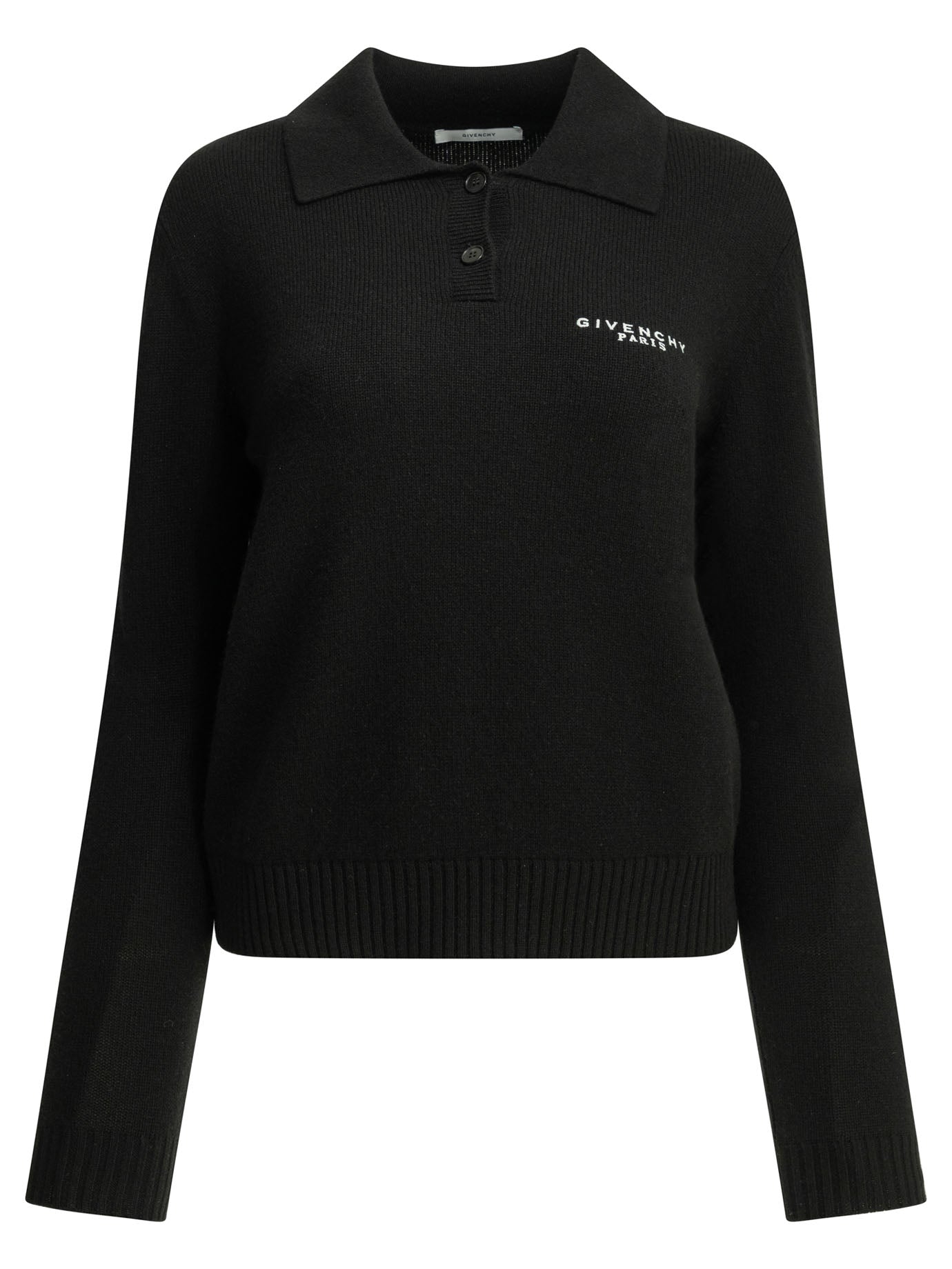 Logo polo sweater Knitwear