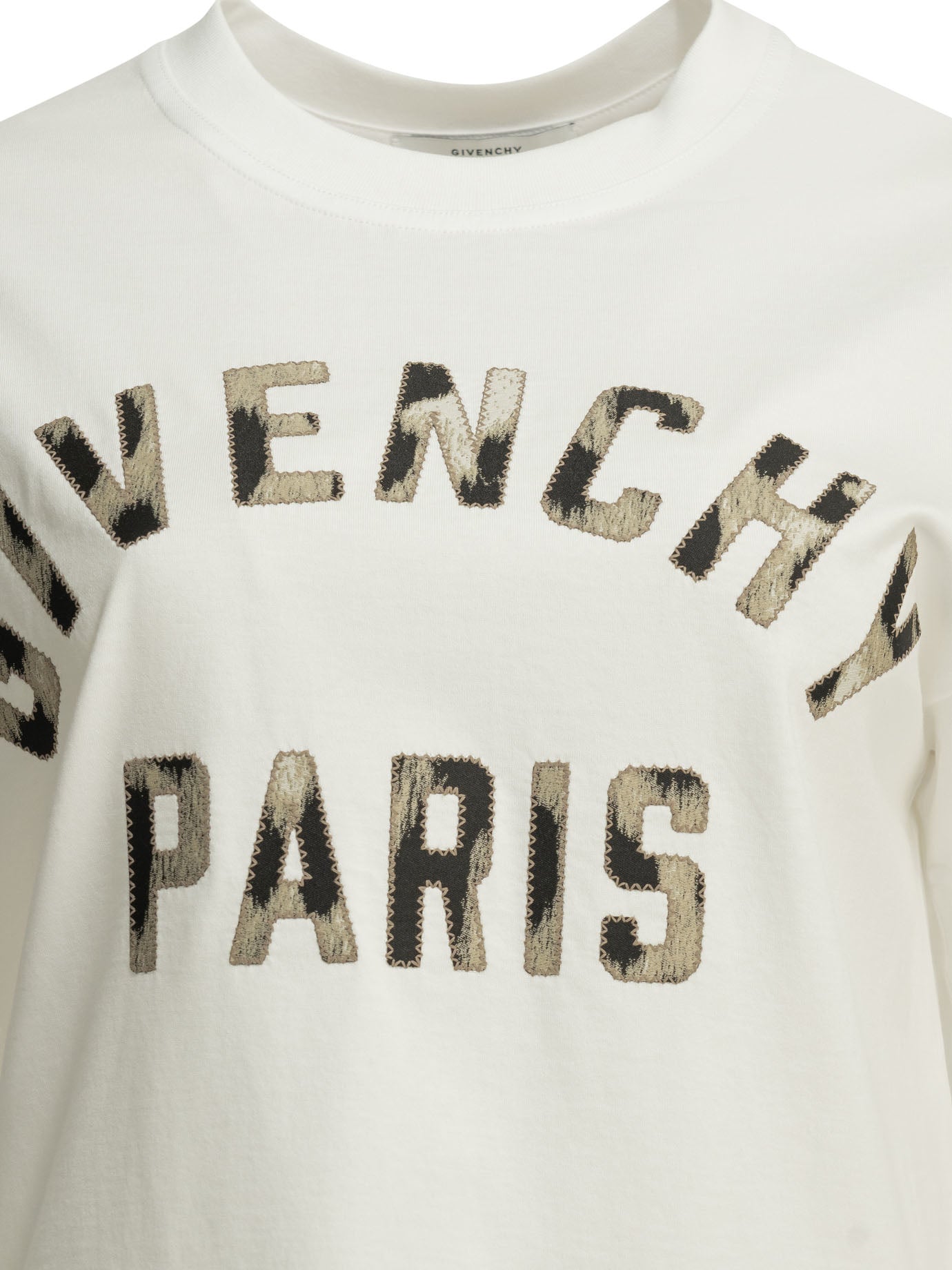 "Givenchy Paris" Crew-Neck T-Shirt T-shirts