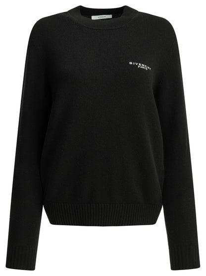 Crew-neck sweater with logo Knitwear