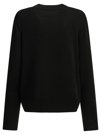 Crew-neck sweater with logo Knitwear