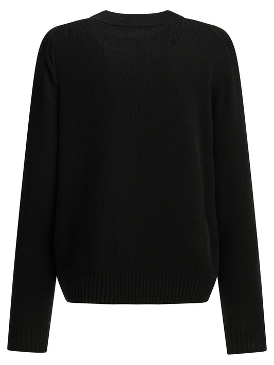 Crew-neck sweater with logo Knitwear