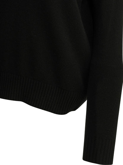 Crew-neck sweater with logo Knitwear