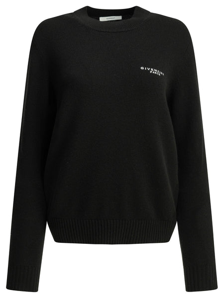 Crew-neck sweater with logo Knitwear