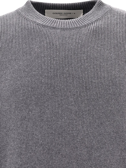 "Golden" crewneck sweater Knitwear
