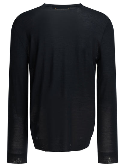 Wool crew neck sweater Knitwear