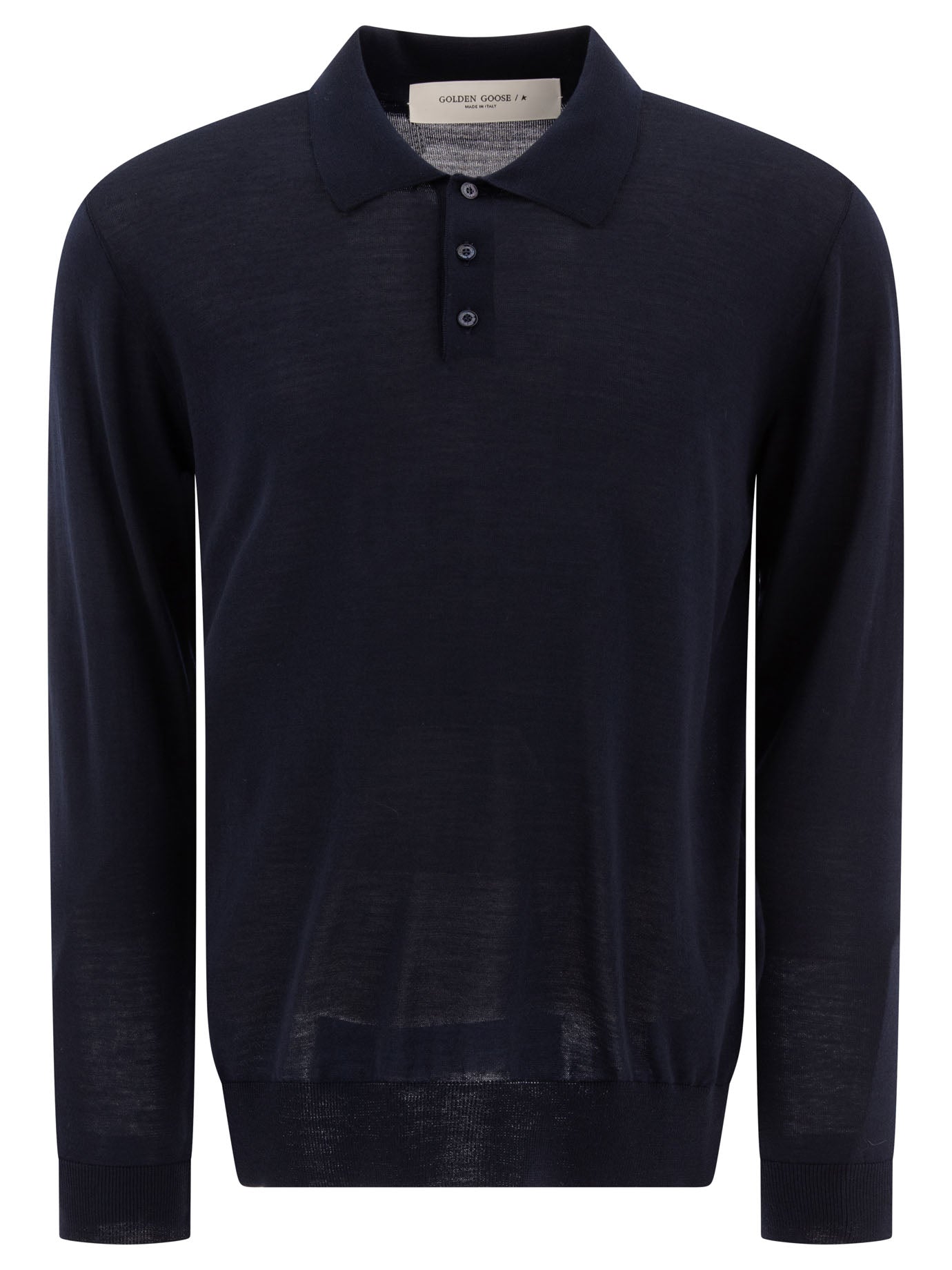 Wool Polo Sweater Knitwear