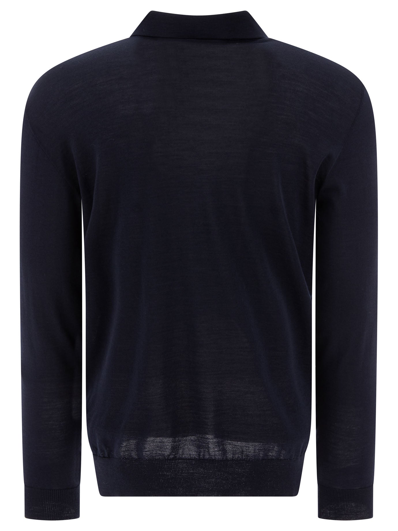 Wool Polo Sweater Knitwear