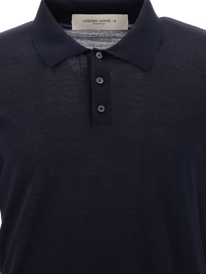 Wool Polo Sweater Knitwear