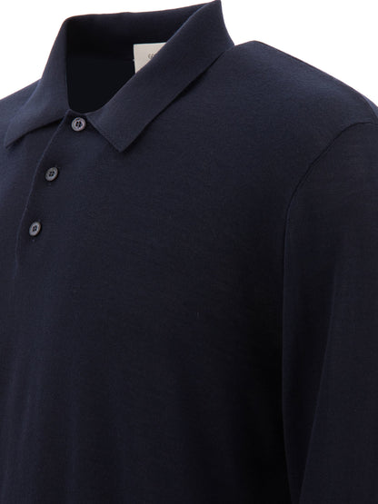 Wool Polo Sweater Knitwear