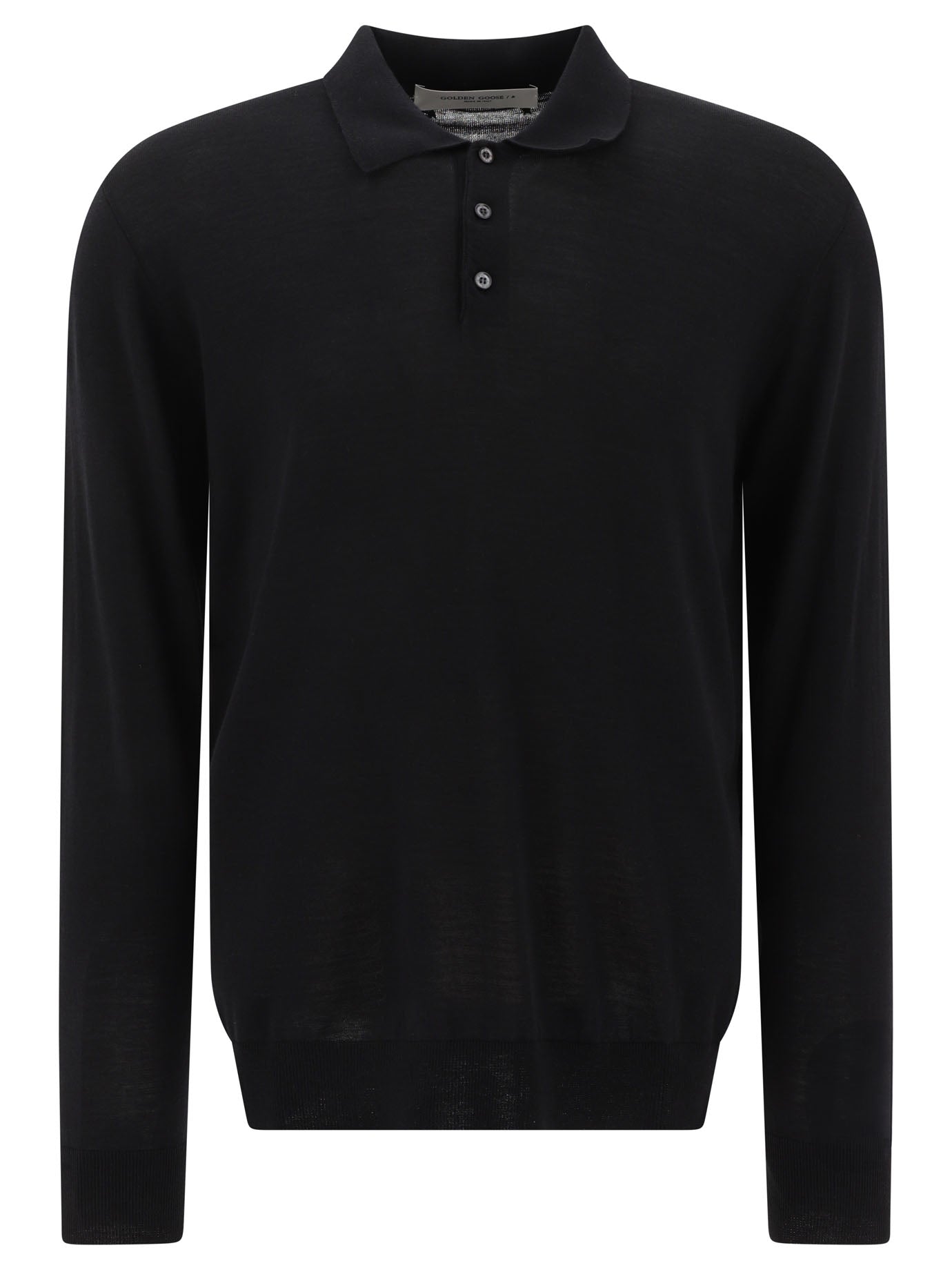 Wool Polo Sweater Knitwear