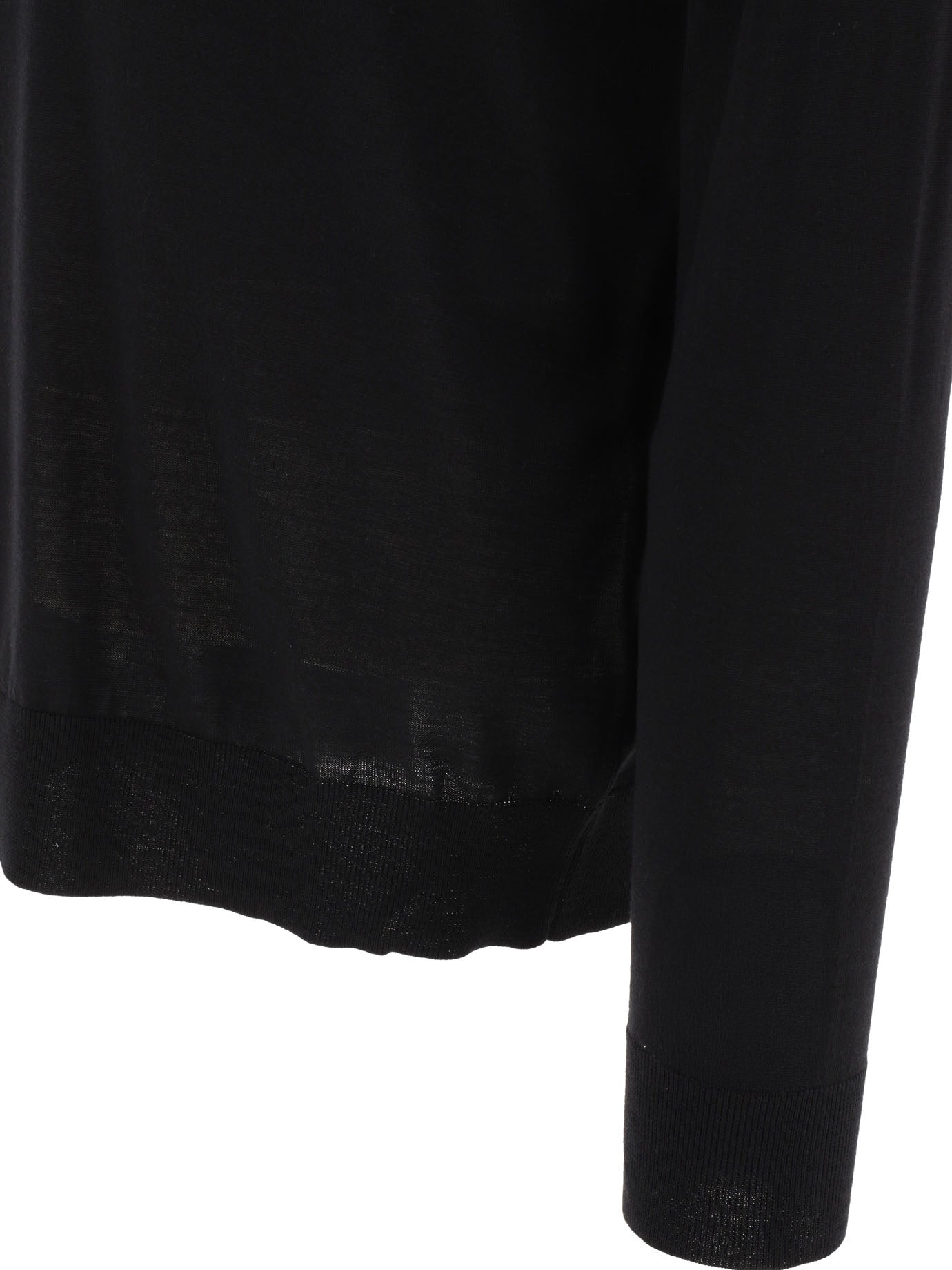 Wool Polo Sweater Knitwear