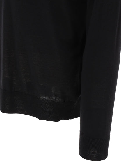 Wool Polo Sweater Knitwear