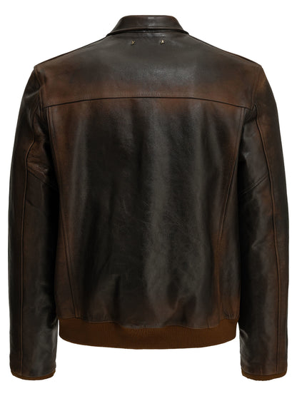 "Journey" Leather Jacket Jackets and Coats
